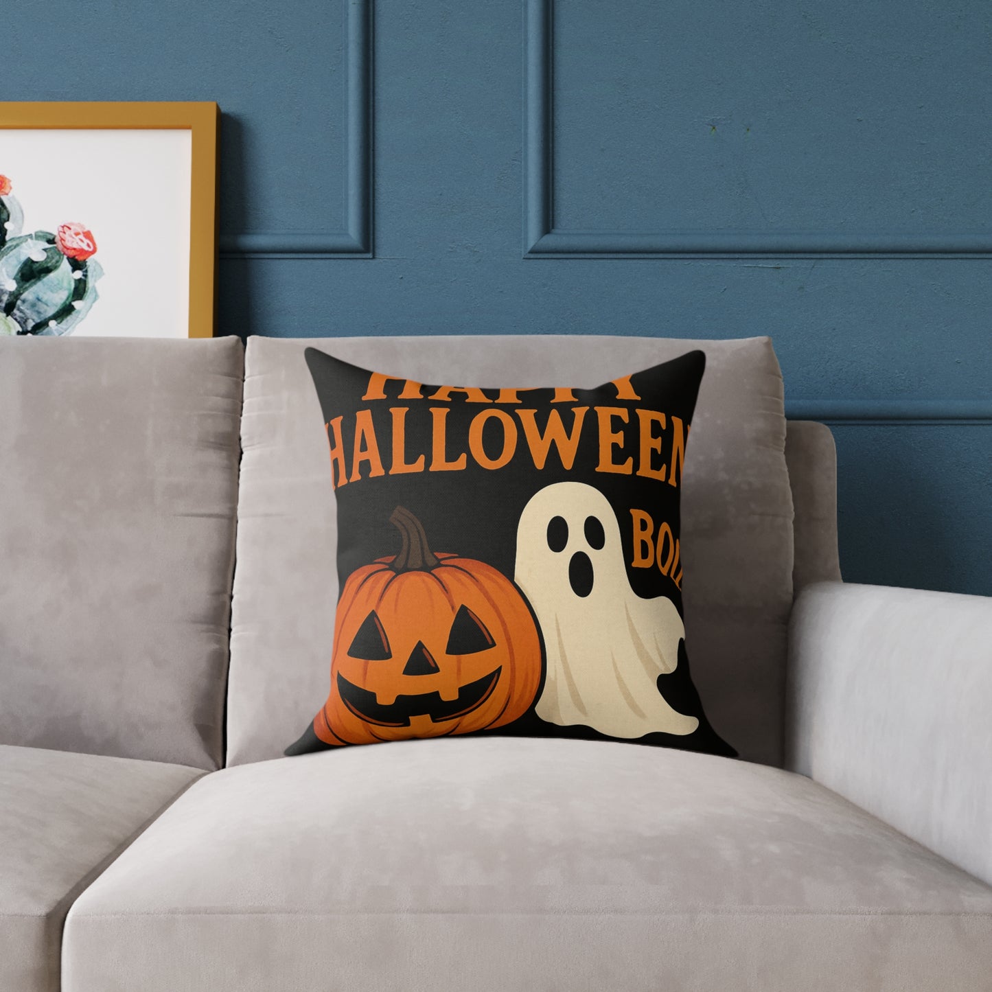 Canvas Pillow - Happy Halloween