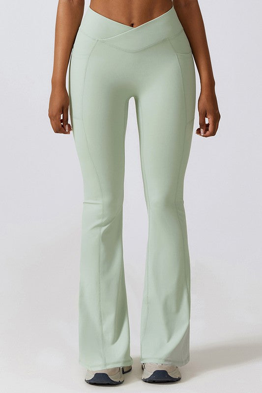 lift yoga flared pants