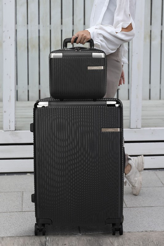 Hey now 2-piece carry-on luggage