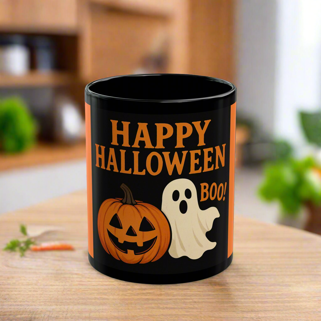 Mug Happy Halloween Black 11oz