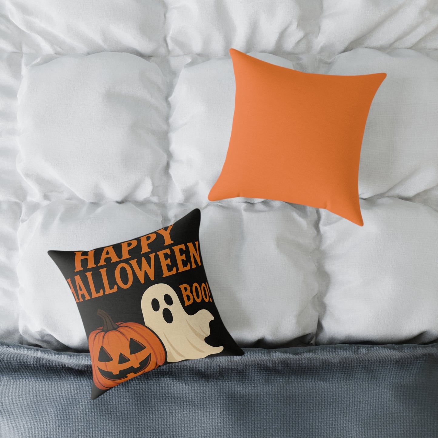 Canvas Pillow - Happy Halloween
