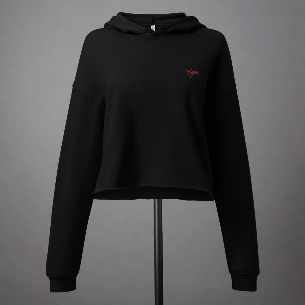 Hey Miss Lady Crop Hoodie