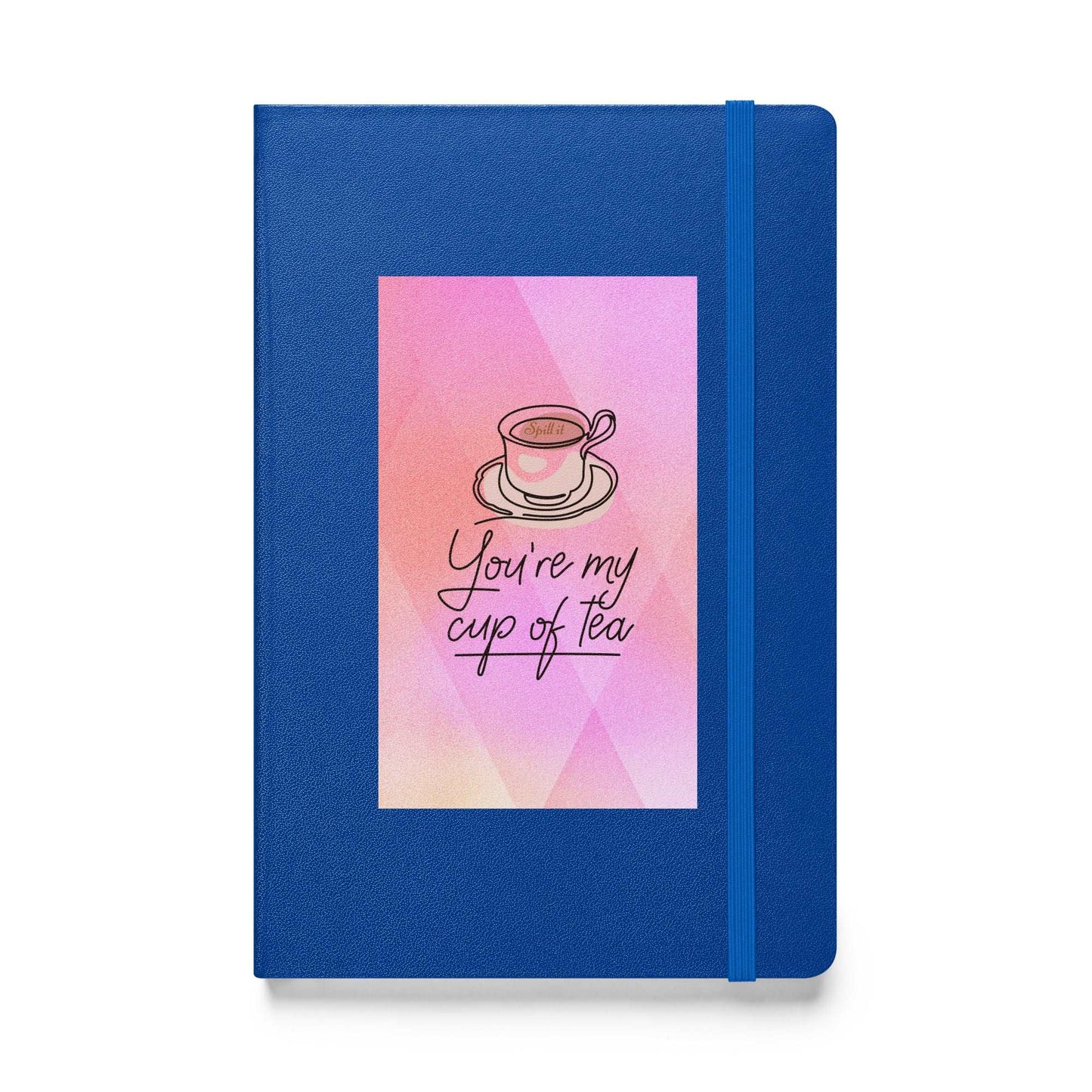 Hardcover bound notebook