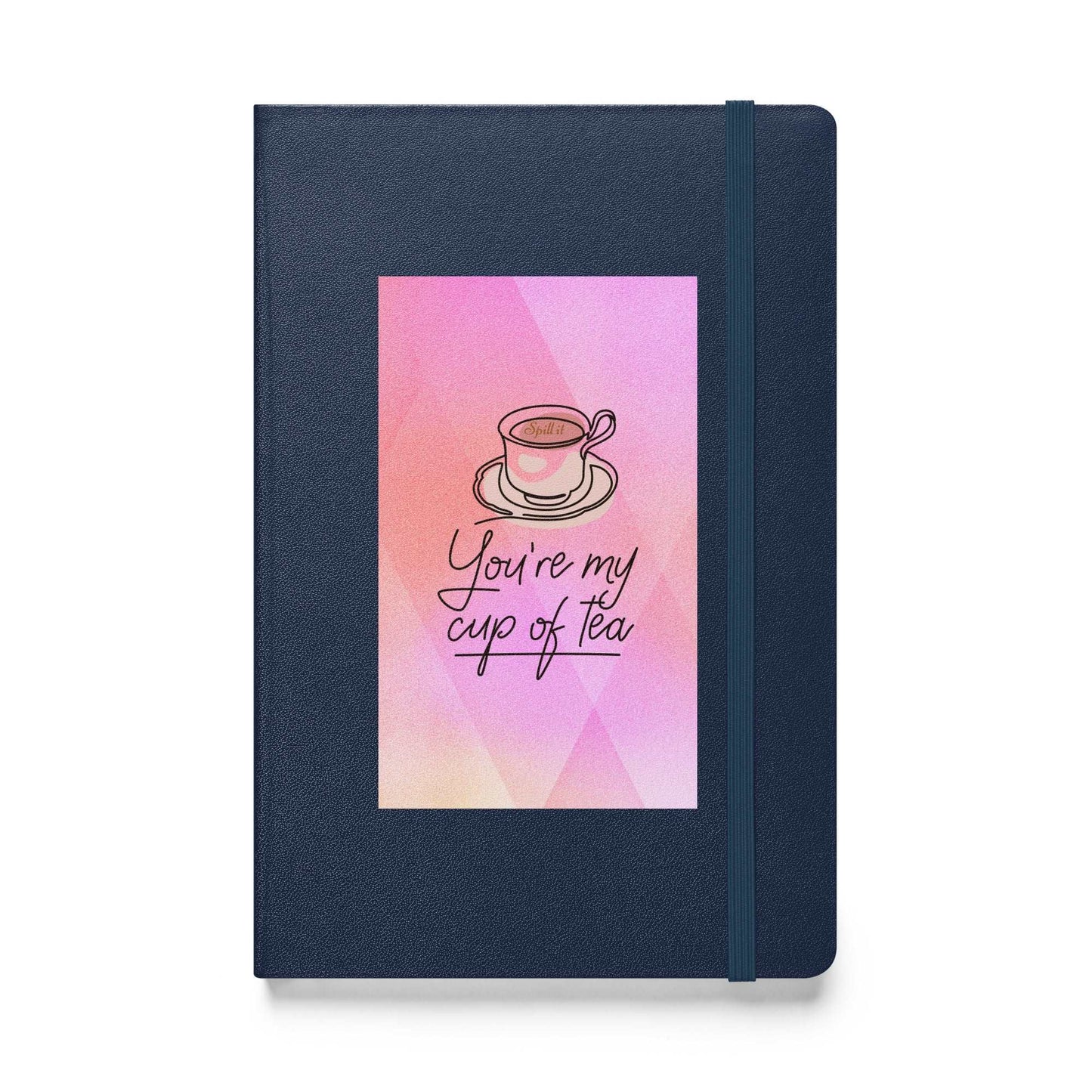 Hardcover bound notebook