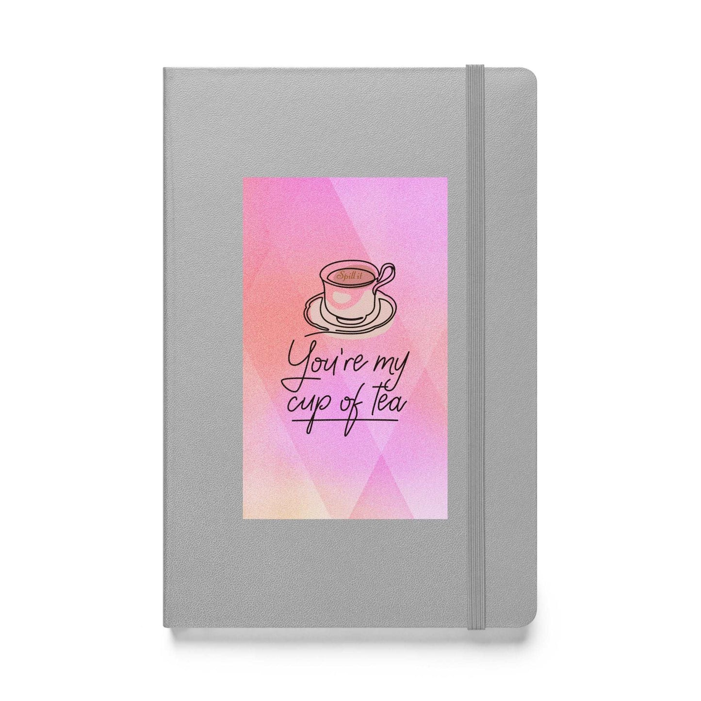 Hardcover bound notebook