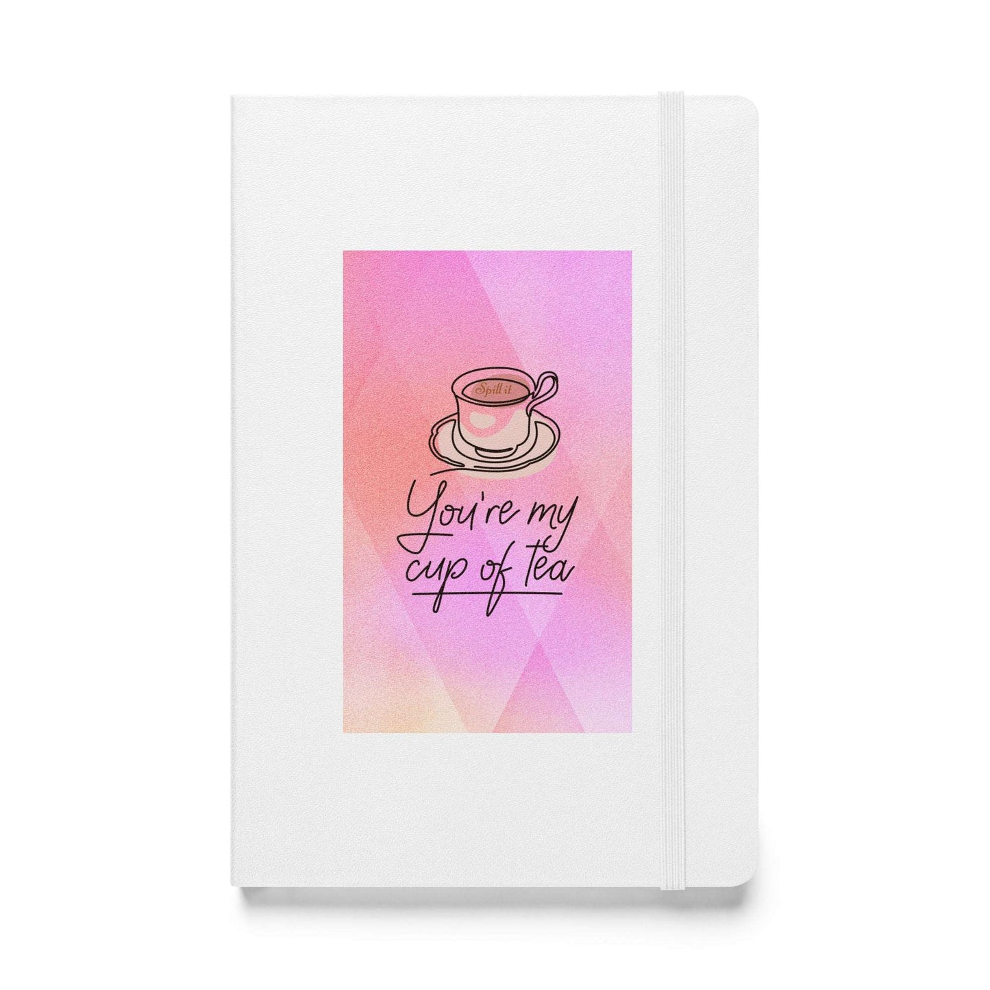 Hardcover bound notebook