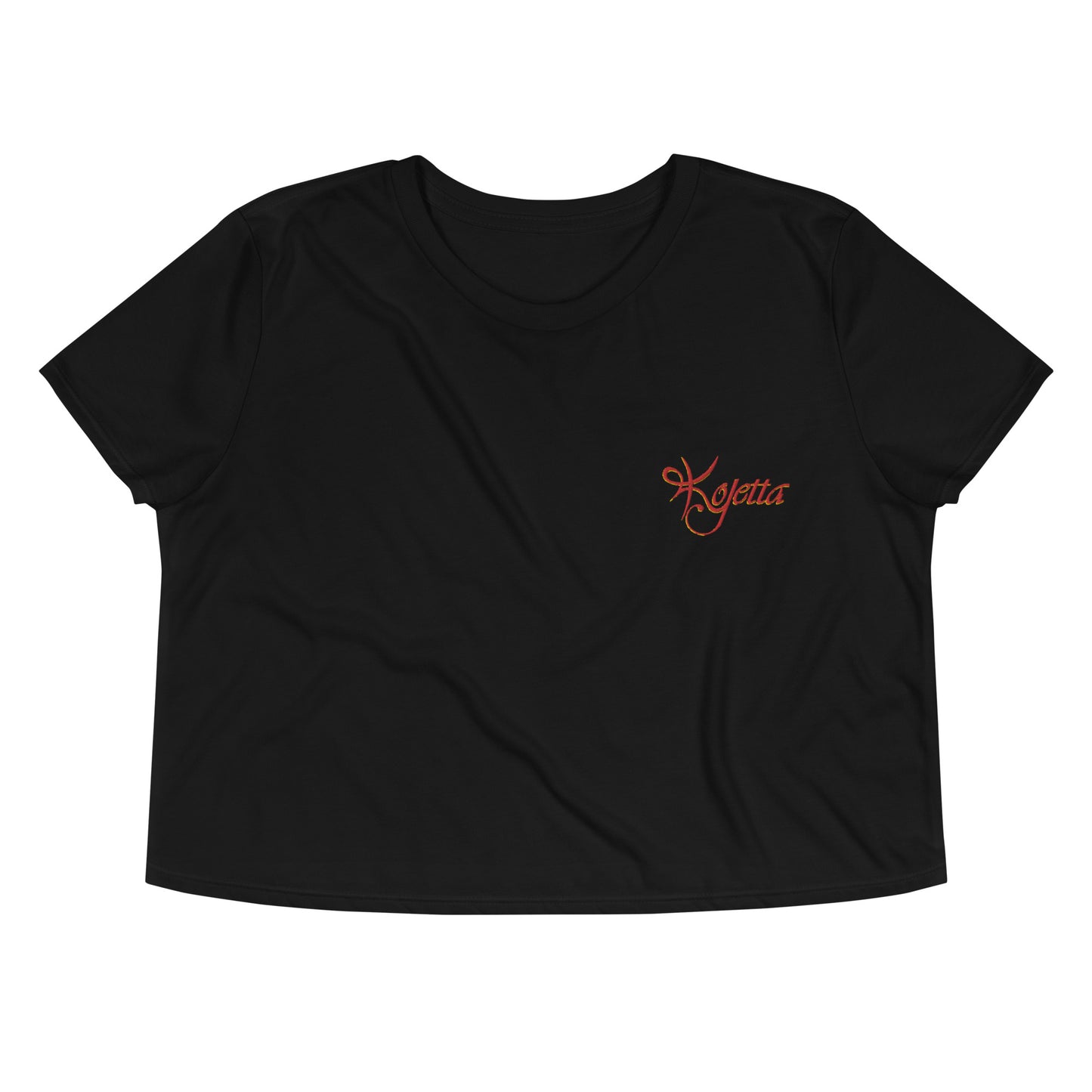 Flawless crop tee