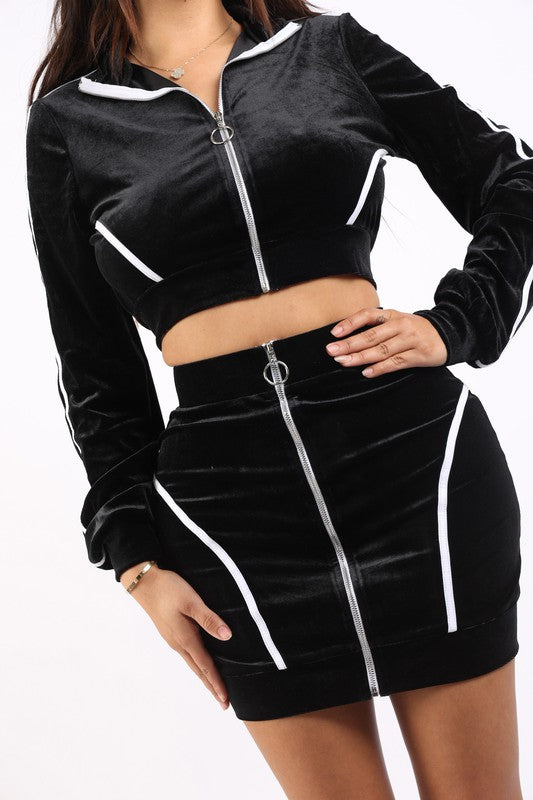 What you looking at two piece set