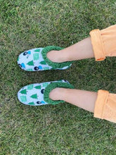 Load image into Gallery viewer, Lil Happy Trees - Women&#39;s Sherpa Slippers Socks
