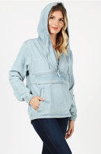 Load image into Gallery viewer, Ladies Denim Jacket with Hoodies
