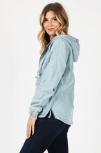 Load image into Gallery viewer, Ladies Denim Jacket with Hoodies
