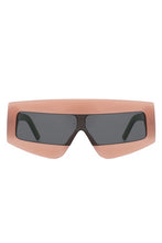 Load image into Gallery viewer, Rectangle Oversize Square Flat Top Sunglasses
