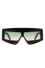 Load image into Gallery viewer, Rectangle Oversize Square Flat Top Sunglasses
