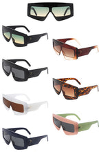 Load image into Gallery viewer, Rectangle Oversize Square Flat Top Sunglasses
