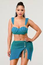 Load image into Gallery viewer, Mermaid Two piece knit set
