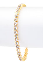 Load image into Gallery viewer, Cubic Zirconia Round Tennis Bracelet
