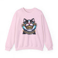 Smile For Me Grillz Sweatshirt - Funny Streetwear Vibes