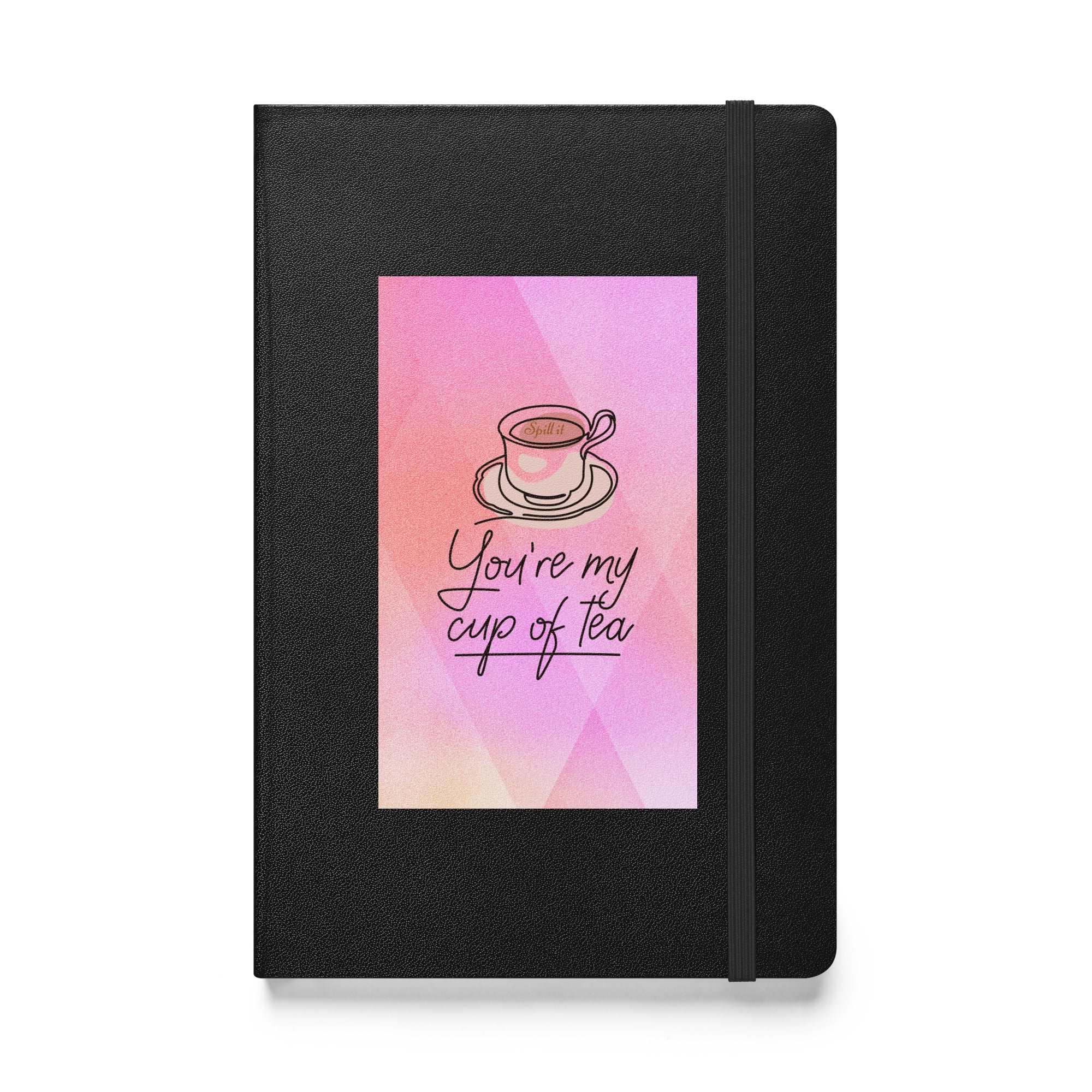 Hardcover bound notebook