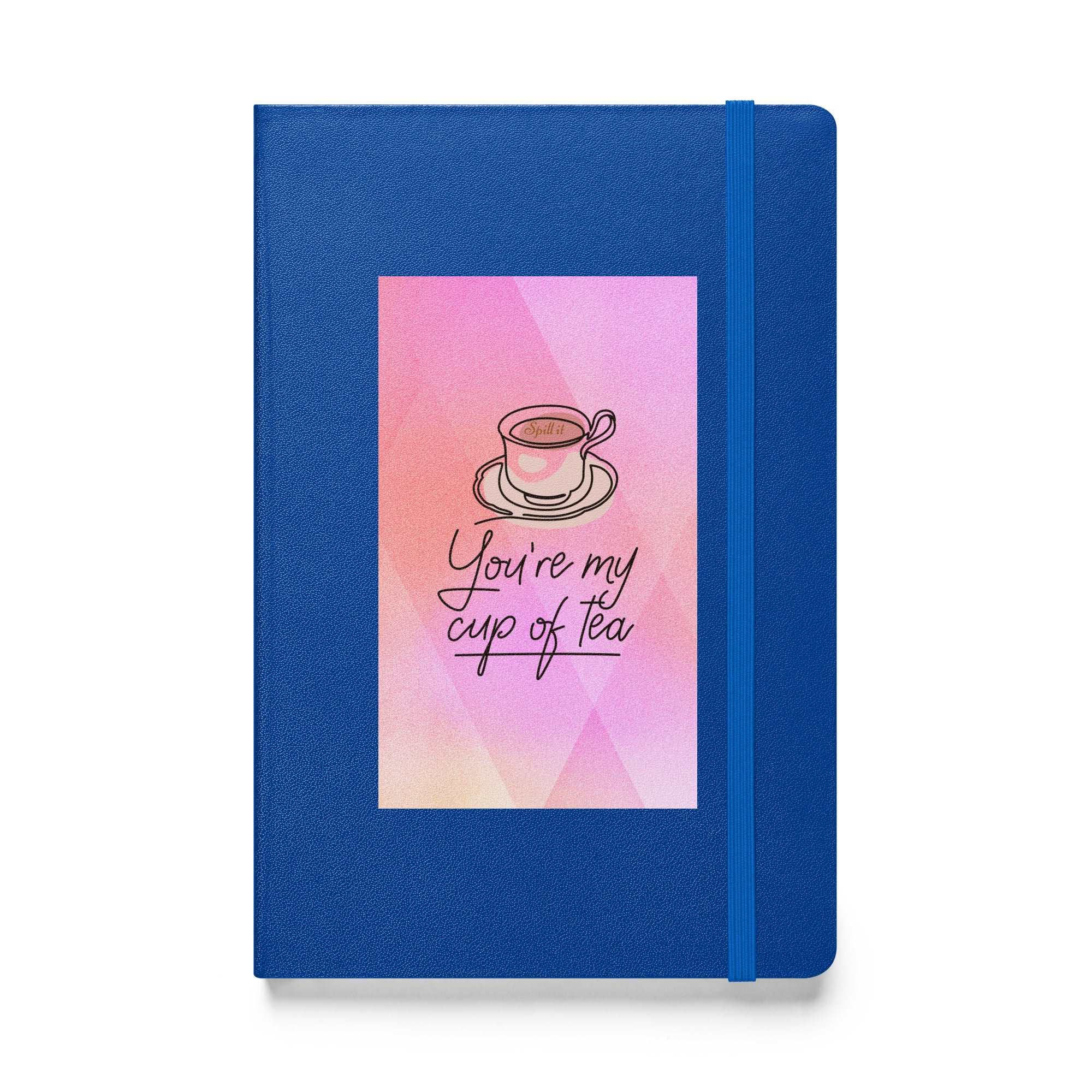Hardcover bound notebook