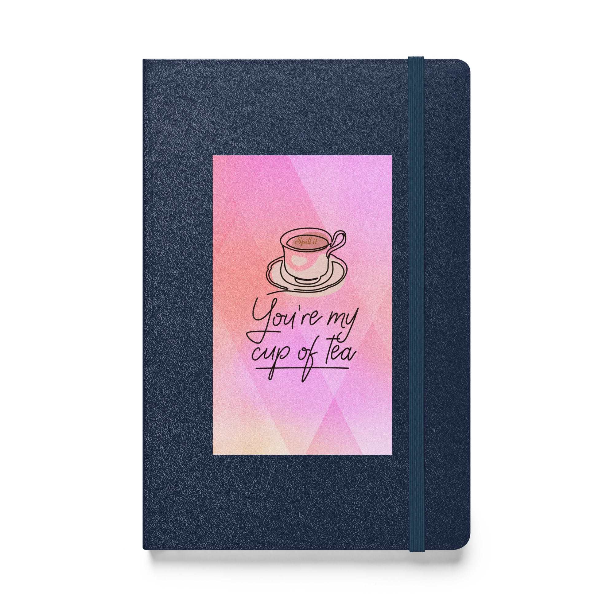 Hardcover bound notebook