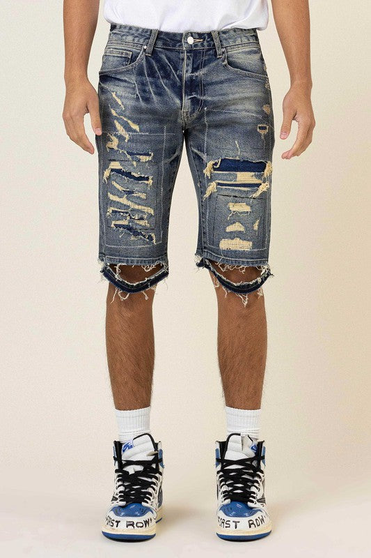 BRO DENIM SHORTS