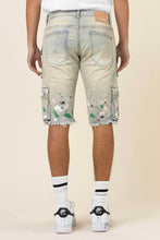 Load image into Gallery viewer, CARGO DENIM SHORTS
